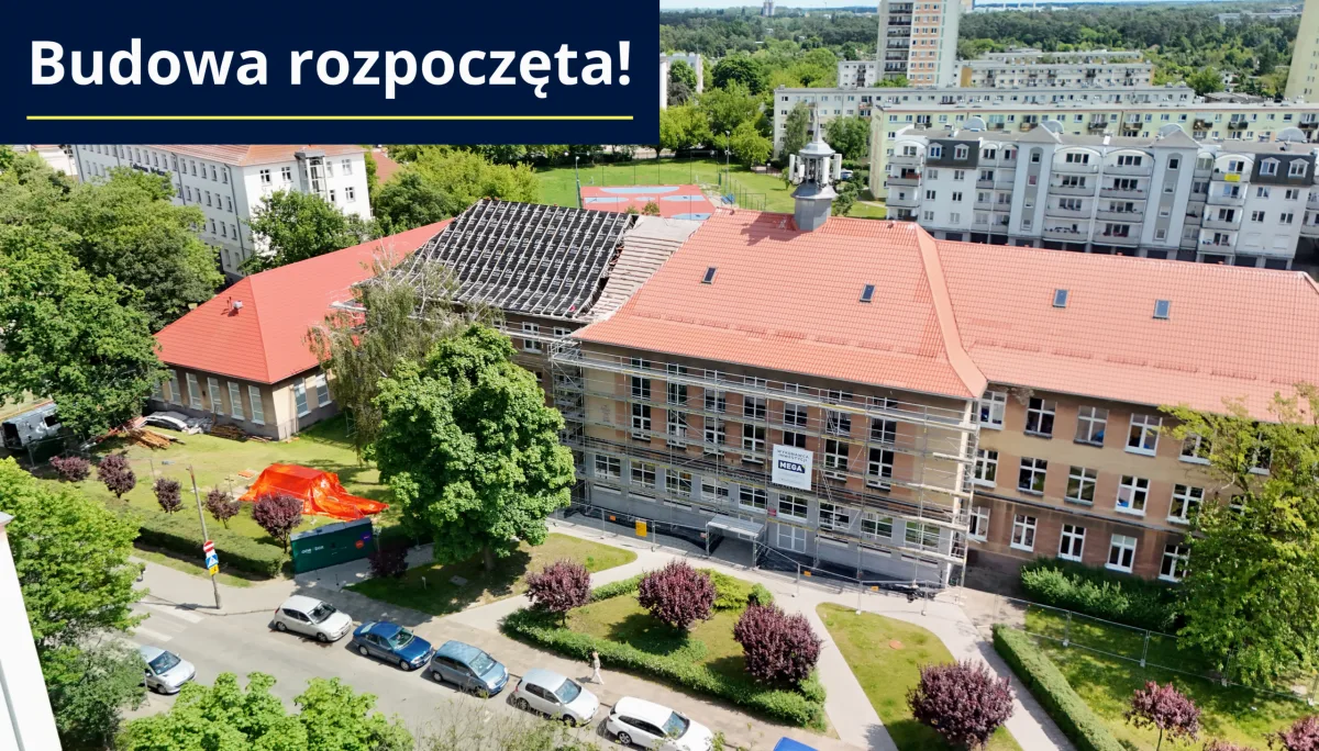 Termomodernizacja Zespołu Szkół Chemicznych w Bydgoszczy oficjalnie rozpoczęta!