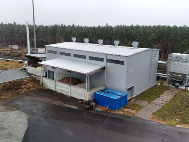 Kotłownia biomasowa Andrewex / Cierpice
