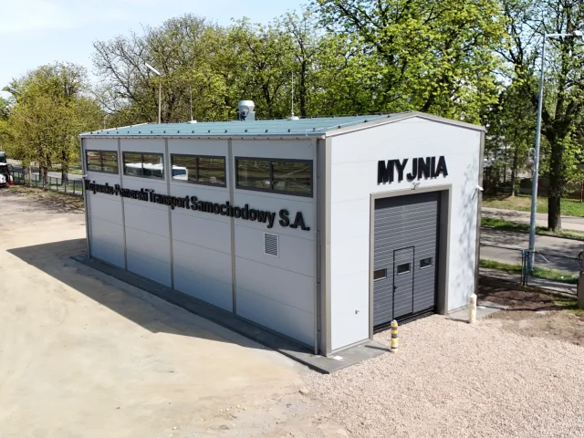 Myjnia autobusowa / Mogilno
