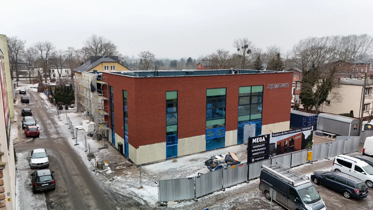 Wykończeniówka w Centrum Kultury "Ziemowit"