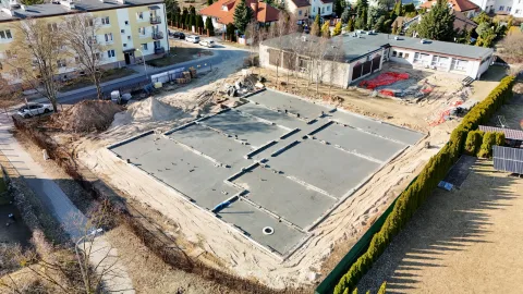 Stan ,,0" budynku Żłobka "Pszczółki Mai" w Janikowie